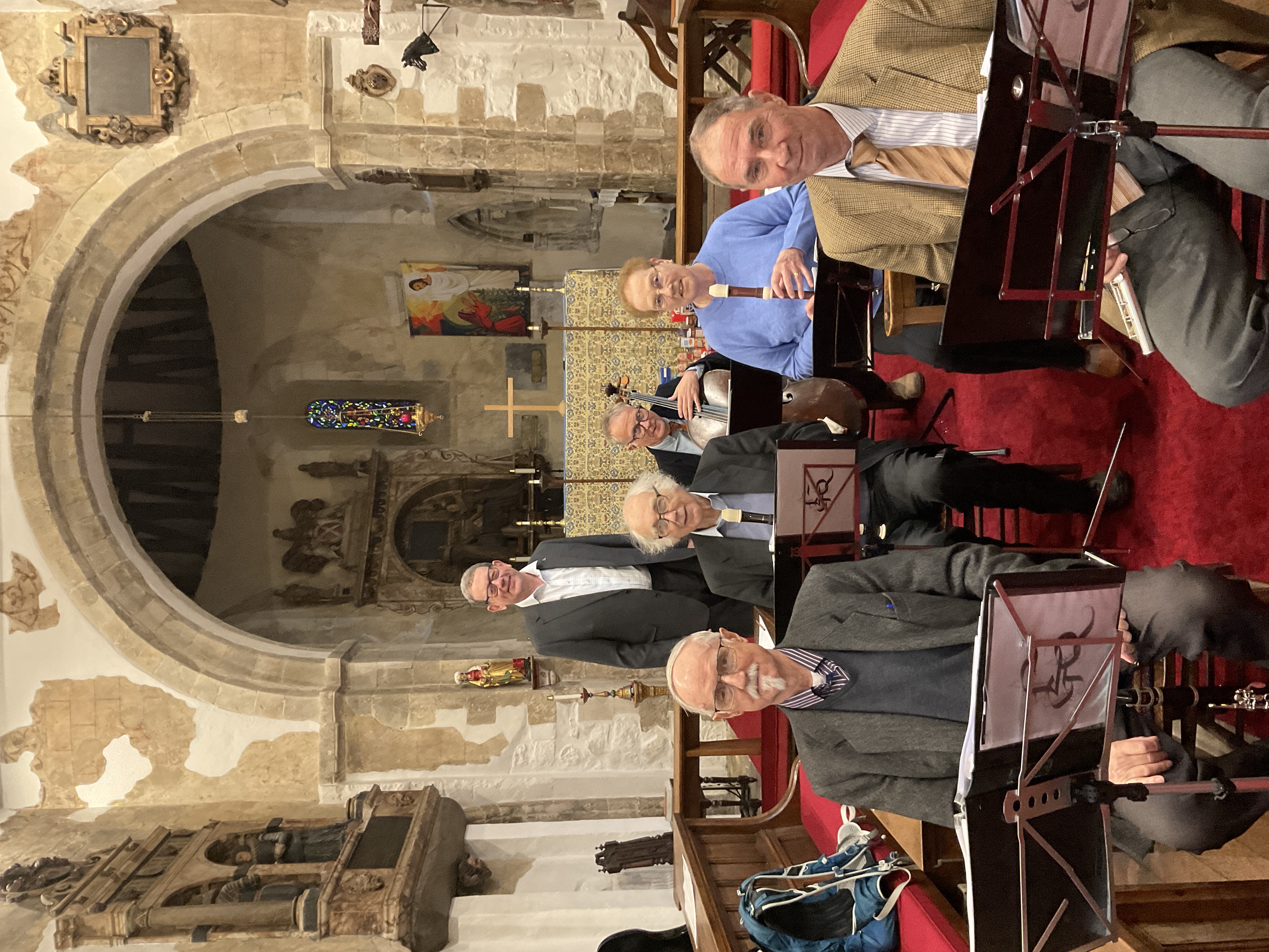 Quire at Chaldon in September 2023